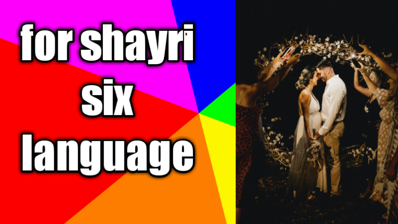 for shayri six language